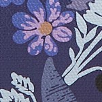 garden masquerade vines shadow blue