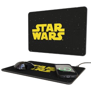 Star Wars Logos BaseOne 15-Watt Wireless Charger and Mouse Pad - 1 of 3