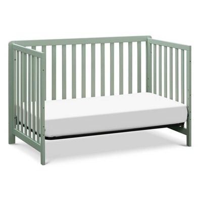 Light Sage 4-in-1 Convertible Crib with Clean Lines