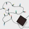 50ct Solar LED Christmas Indoor Outdoor Mini String Lights with Green Wire - Wondershop™ - 4 of 4