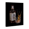 Stupell Industries Splashing Liqueur Glam Whiskey Bottle, 24" x 30" - 3 of 4
