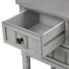 Kumasinova Narrow Console Table with 3 Drawers,Entryway Table with Storage Bottom Shelf,Space-Saving Slim Sofa Table for Living Room&Hallway - 3 of 4