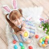 Easter Rabbit Ears Headband with Wire - Perfect for Halloween, Cosplay & Costume Parties - 4 of 4
