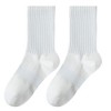 Alilang Women's Four seasons Dopamine Style Crew Socks for Stability and Comfort 2Pairs- One Size Fits Most, - 2 of 4