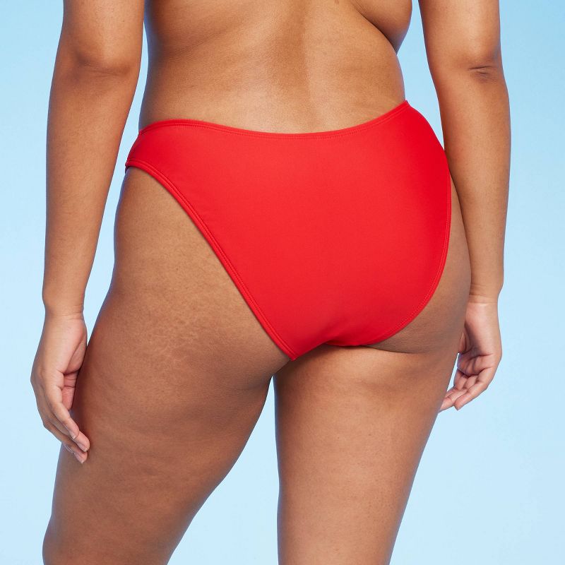 Women's V-Front Cheeky Extra High Leg Bikini Bottom - Wild Fable™, 6 of 9