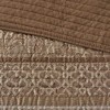 Sapphtopaz 3-Piece Reversible Quilt Set, Cottage-Inspired Stitch Pattern Sheet Set, Bedding Comforter Set for Women, Men, Kids & Teens - 4 of 4