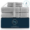 Hearth & Harbor 100% Cotton Towel Sets for Body and Face - 2 of 4