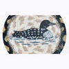 Earth Rugs Loon Printed Round Coaster – 5" Eco-Friendly Table Protection - 2 of 3