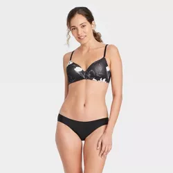 Women's Bonded Micro Bikini Underwear - Auden™ Black