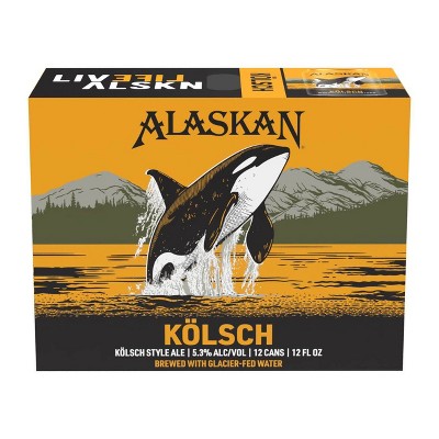 Alaskan Kolsch Beer - 12pk/12 fl oz Cans
