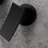ChicFurnit Bathroom Sink Faucet Wall Mount Widespread for Stylish Bathroom Setup, Black, 12.4"*10.3"*5.1" - 4 of 4