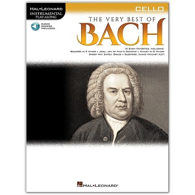 Hal Leonard Very Best of Bach for Cello - Instrumental Play-Along Book/Audio Online