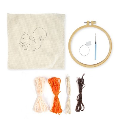 Punch Needle Knit Squirrel - Bullseye's Playground™