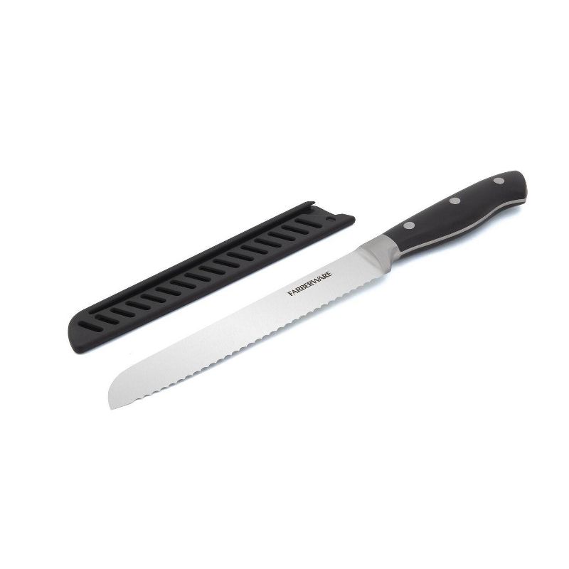 Farberware 8&#34; Bread Knife Black, 1 of 4