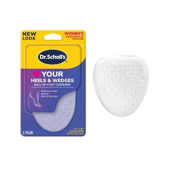  Dr. Scholl's Heel Cushions with Massaging Gel Advanced //  All-Day Shock Absorption and Cushioning to Relieve Heel Discomfort (for  Women's 6-10, Also Available for Men's 8-13) : Health & Household