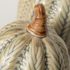 7.25"H Sullivans Brushed Green Pumpkin Set of 2  Blue - 2 of 4