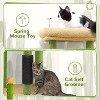 Heybly Cactus Cat Tree Tower for Indoor Cats| 46-Inch Sturdy Cat Condo for Multiple Adult Cats - 4 of 4