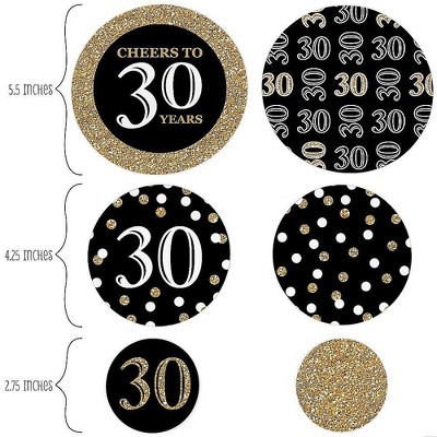 30th Birthday Birthday Party Supplies Decorations Target