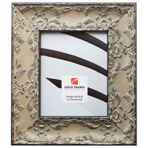 Renaissance  Antique Pewter Single Image Picture Frame - 1 of 1