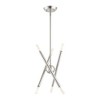 Livex Lighting Soho 6 - Light Chandelier in  Brushed Nickel - 2 of 4