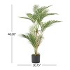 Syemin Artificial Plants Artificial Palm Tree Home Decor Fake Plant Faux Plants Indoor Outdoor Fall Decoration, Green, 30.75"*30.75"*40" - 2 of 4