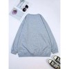Plus Szie Mimi Sweatshirts Women Grandma Shirt Cute Pullover Sweat Shirt Mimi Letter Print Long Sleeve Tops for Fall - 2 of 4