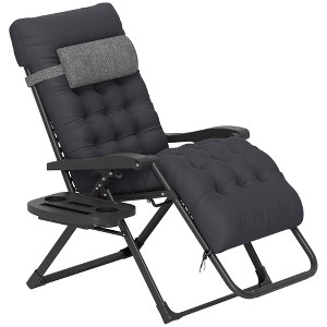 Aghana Digitals Red Zero Gravity Recliner: Folding Padded Chair with Cup Holder, Mesh Fabric & - 1 of 4
