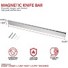 LunaLulinlk Stainless Steel 24" Magnetic Knife Bar with Multipurpose Use as Home Organizer - 2 of 4