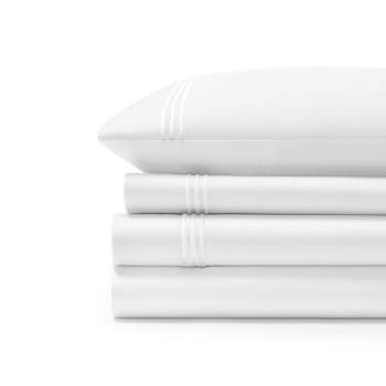 Embroidered Sateen Sheet Set - Standard Textile Home