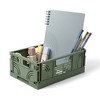 Altitude Collapsible Storage Crate Dark Sage Arch - 4 of 4