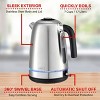 Brentwood 1500 Watt Stainless Steel 1.7 Liter Cordless Electric Kettle in Silver - 3 of 4