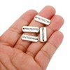 Unique Bargains Metal Bulk Elegant DIY Crafts Jewelry Making Word Pendant 30 Pcs - 4 of 4