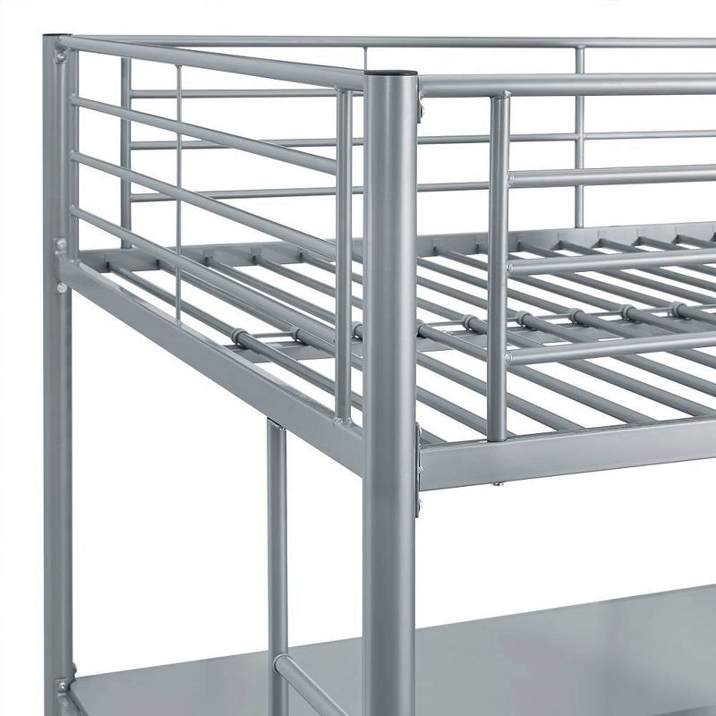 Full Size Metal Platform Loft Bed - Saracina Home, 5 of 7