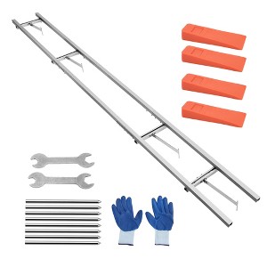 Chainsaw Mill, 36" Portable Sawmill Planking Milling Bar, Aluminum Chainsaw Planking Mill, Wood Cross Cutting Guide System for Factory & Woodworkers - 1 of 4