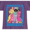 Girls' - Barbie - Positivity Is Powerful Fitted Short Sleeve Graphic T-Shirt - 2 of 4