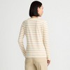 Lands' End Women's Relaxed Supima Cotton Long Sleeve Crew Neck T-Shirt - 2 of 4