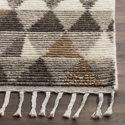 Ivory Elegance 9' x 12' Hand-Knotted Wool Area Rug