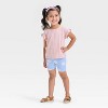 Toddler Girls' Ribbed Bike Shorts - Cat & Jack™ - 3 of 3