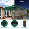 Sonkuki 7.5 ft Outdoor LED Solar Lighted Patio Market Umbrella w/ Push Button Tilt - 4 of 4