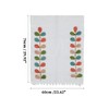 Unique Bargains Kitchen Curtains Short Kitchen Curtains with Eyelets 29.92"L x 23.62"W White 2 Pcs - 4 of 4