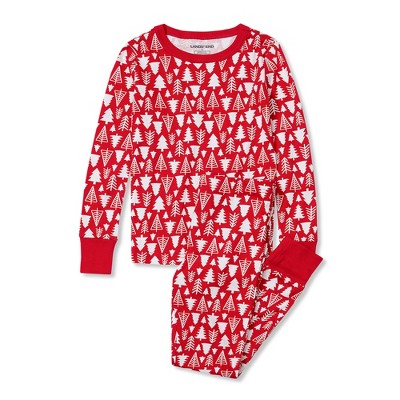 Lands' End Kids Pattern Snug Fit Pajama Set
