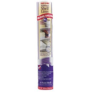 Warp's WSPM-606-C Plast-O-Mat Waterproof Shelf Liner, Clear, 6' - 1 of 1
