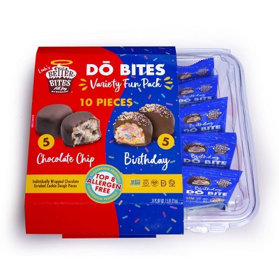 Better Bites Gluten Free Vegan DŌ Bites Variety Pack - 10ct