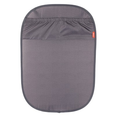 Image of Diono Stuff 'N Scuff XL Kick Mat Back Seat Protector, Storage Pocket, 100% Water Resistant, Gray