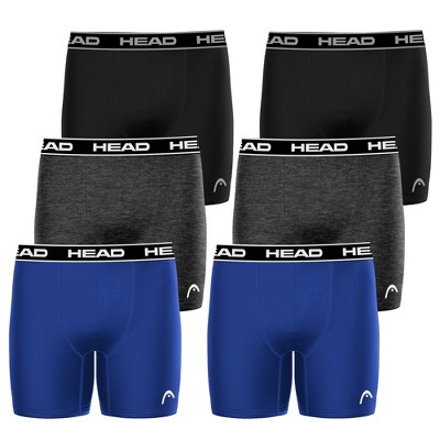 Everlast Mens Boxer Briefs Breathable Cotton Underwear for Men - 6 Pack -  Cotton Stretch Mens Underwear