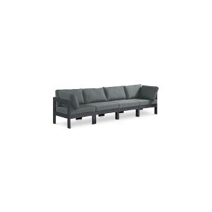 Meridian Furniture,Nizuc Water Resistant Fabric Outdoor Patio Modular Sofa - 1 of 4