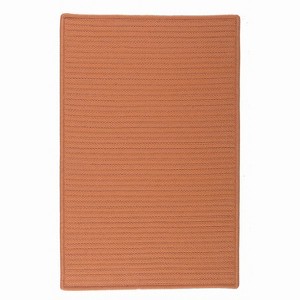 Colonial Mills Simply Home Solid Area Rug - Rust 3' square - 1 of 2