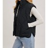Women's Button Down Quilted Puffer Vest - BluIvy - 3 of 4