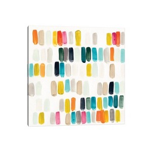 Bright Swatches I by June Erica Vess Unframed Wall Canvas - iCanvas - 1 of 4