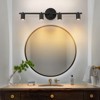 Rennnsan Telvara 24"W Spot Light Track Kit Aluminum Modern LED Dimmable Wall Sconce in Black - 2 of 4